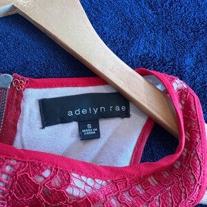 Adelyn Rae;Red dress; Flattering tight;Size S